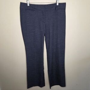 Loft | Dark Gray Marisa Trouser Pants Size 12 Office Business Casual